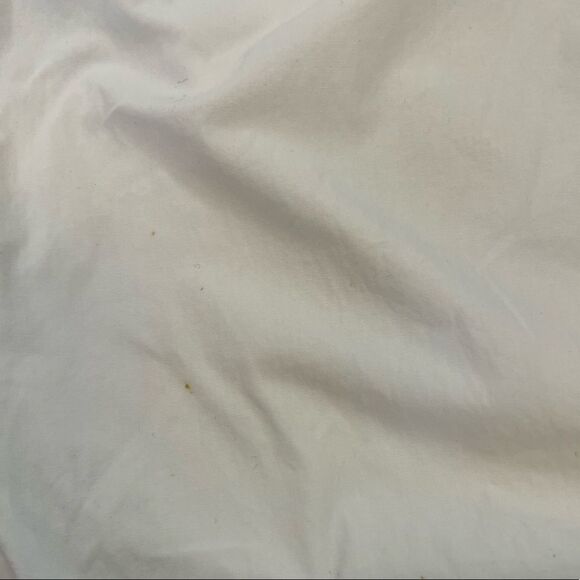 JONES NEW YORK White Casual Cargo Cotton Cropped Wide Leg Capri Pant 12 - Picture 6 of 8